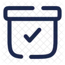 Archive Check Box Storage Icon