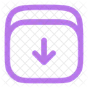 Archive-down-minimlistic  Icon