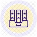 Archive Line Icon Icon