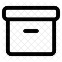 Archive Box Data Storage Icon