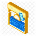 Archive Journalist Box Icon