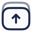 Archive Up Minimlistic  Icon