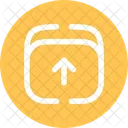 Archive Up Minimlistic Up Box Icon