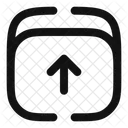 Archive Up Minimlistic  Icon