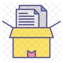 Archives Box Bureau Icon