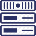 Archiviazione Dei Dati Dispositivo Di Archiviazione Dei Dati Database Icon