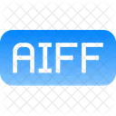 Archivo Aiff Datos Icono