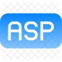 Archivo Asp Datos Icono