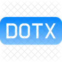 Archivo Dotx Datos Icon