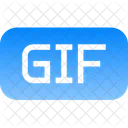 Archivo Gif Datos Icono