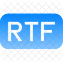 Archivo Rtf Datos Icon