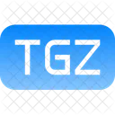 Archivo Tgz Datos Icon