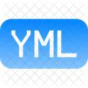 Archivo Yml Datos Icon