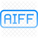 Archivo Aiff Datos Icono