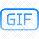 Archivo Gif Datos Icono