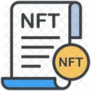 No Fungible Token Nft Icono