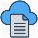 Nube Informatica Archivo Icono