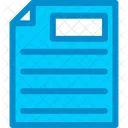Archivo Digital Documento Icono
