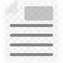 Archivo Digital Documento Icono