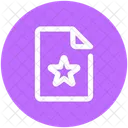 Comercio Electronico Archivo Estrella Icono