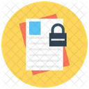 Archivo Archivo Bloqueado Seguridad De Archivos Icono