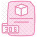 Archivo 3ds  Icono