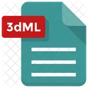 Archivo 3dml  Icono