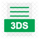 Archivo 3ds  Icono