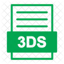 Archivo 3ds Icono