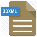 Archivo 3dxml  Icono