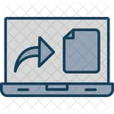 Archivo Documento Computadora Portatil Icon