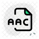 Archivo aac  Icono