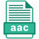 Aac Archivo Formatos Icono