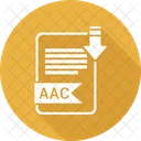 Aac Extension Documento Icono