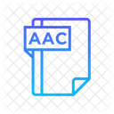 Archivo Aac Aac Archivos Y Carpetas Icono