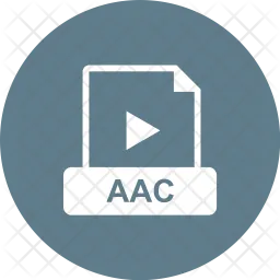 Archivo aac  Icono