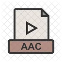 Archivo aac  Icono