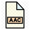 Archivo aac  Icono