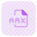 Archivo aax  Icono