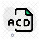 Archivo acd  Icono