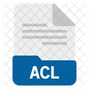 Archivo acl  Icono