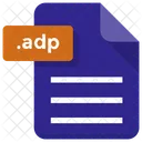 Archivo adp  Icono