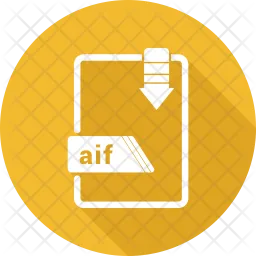 Archivo aif  Icono