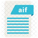 Aif Formato Documento Icono