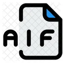 Archivo aif  Icono