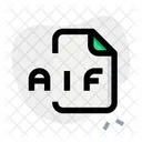 Archivo aif  Icono