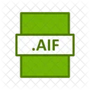 Archivo aif  Icono