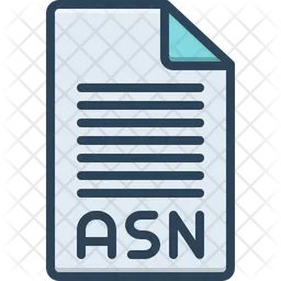 Archivo asn  Icono