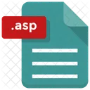 Asp Archivo Papel Icono