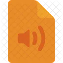 Archivo De Audio Documento Archivo Icon